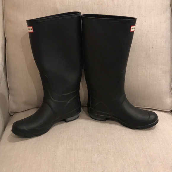Black Hunter Rain Boots - Picture 3 of 6